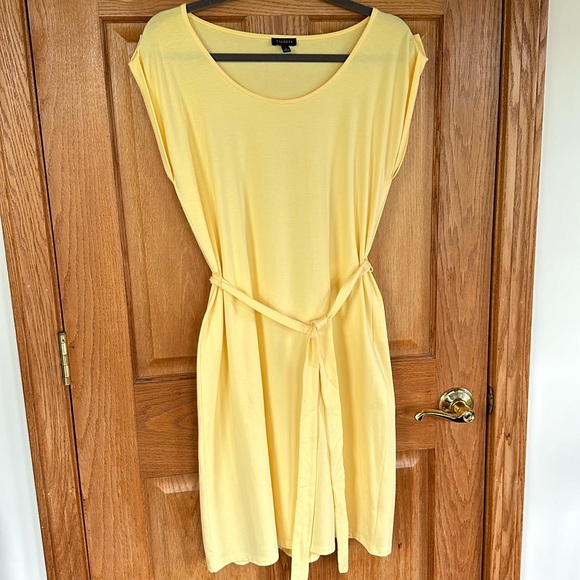 Talbots Dresses & Skirts - Talbots NWOT Yellow T-Shirt Dress